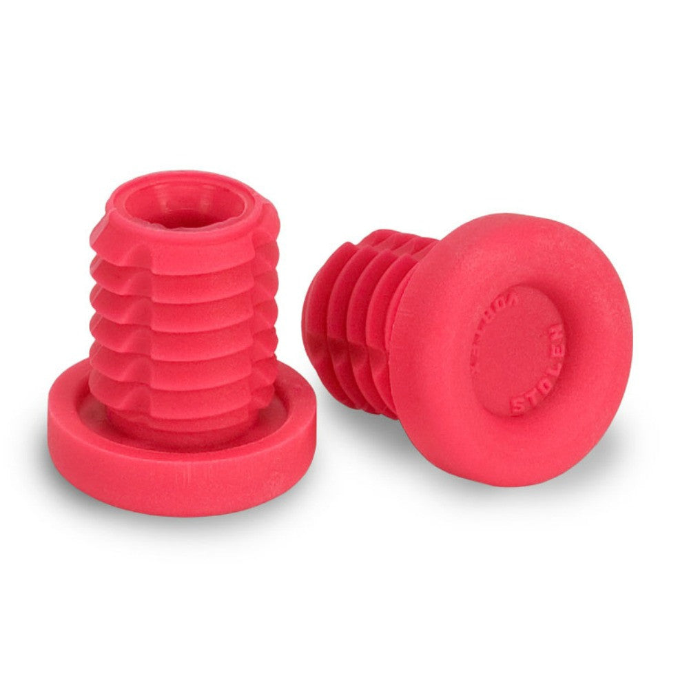 Stolen Scooter Bar End Plugs - Nylon Vortex