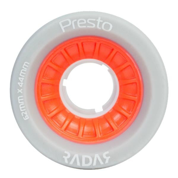 Radar Presto 62mm Quad Wheels - 4 pack