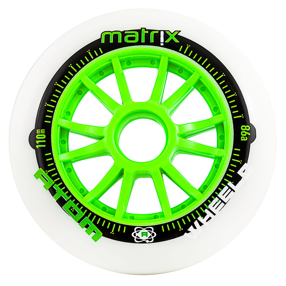 Atom Matrix 110mm Inline Speed Skate Wheel