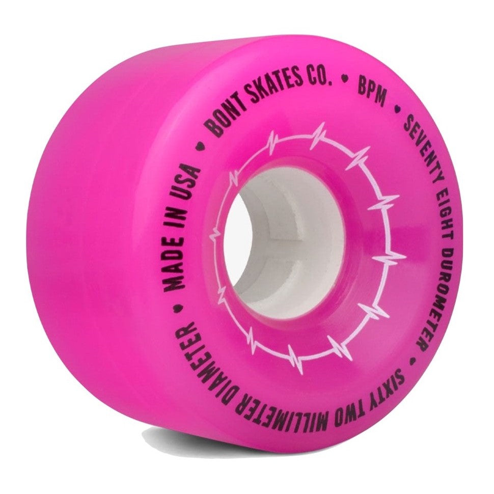 Bont BPM 62mm Quad Wheels - 4pack