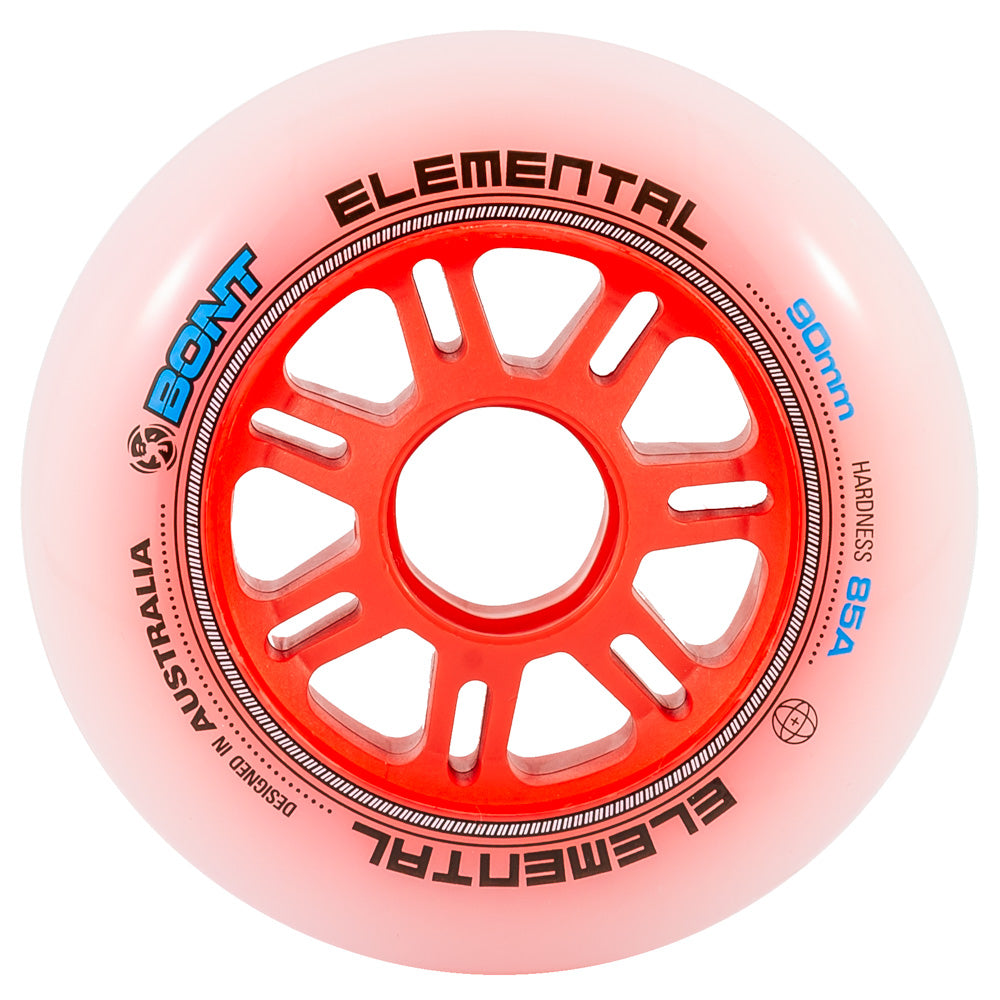 Bont Elemental Wheel 90mm Inline Speed Skate Wheel — TryFitCore