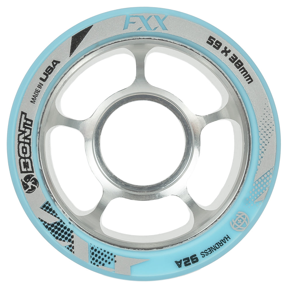 Bont FXX Derby Quad Wheel 59mm/92A 4 Pack
