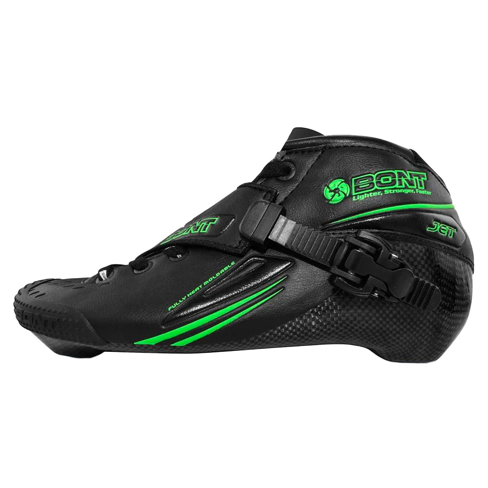 Bont Jet 195 Inline Speed Boot Black/Green — TryFitCore