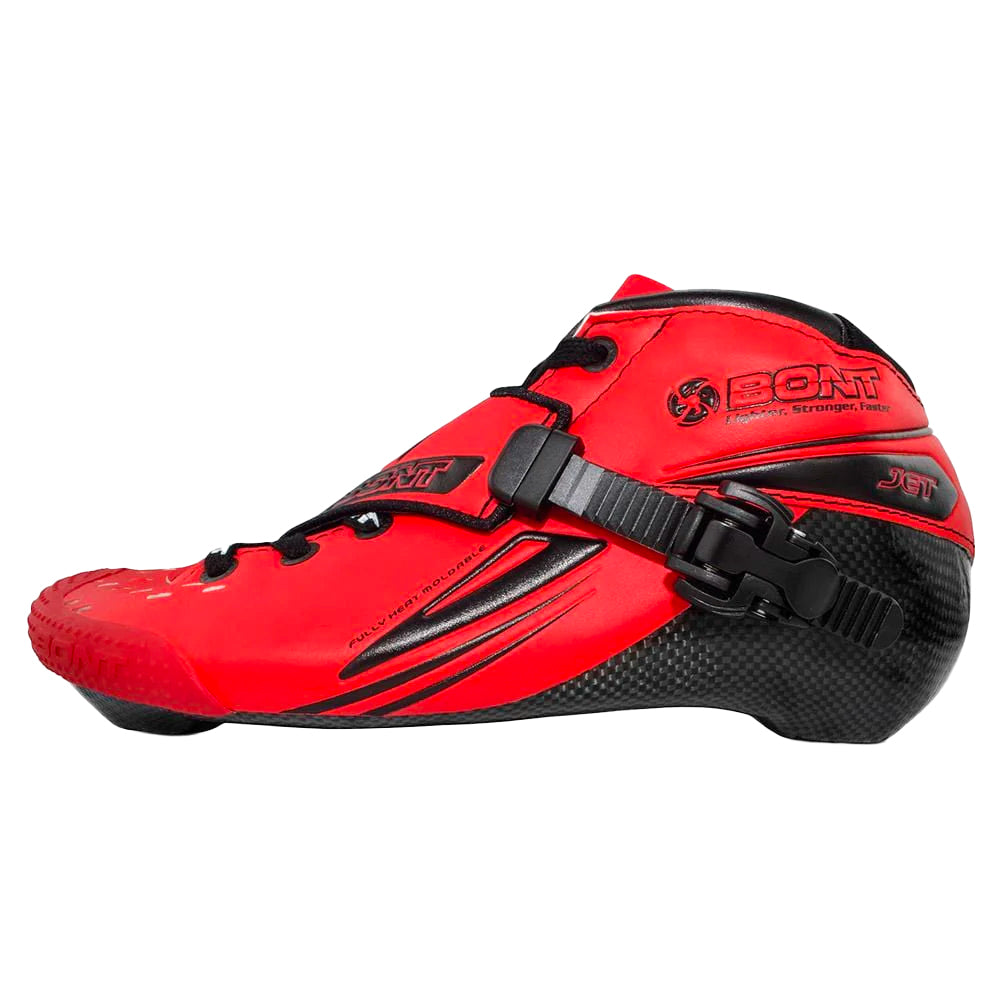 Bont Jet 195 Inline Speed Boot Fluro Red/Black — TryFitCore