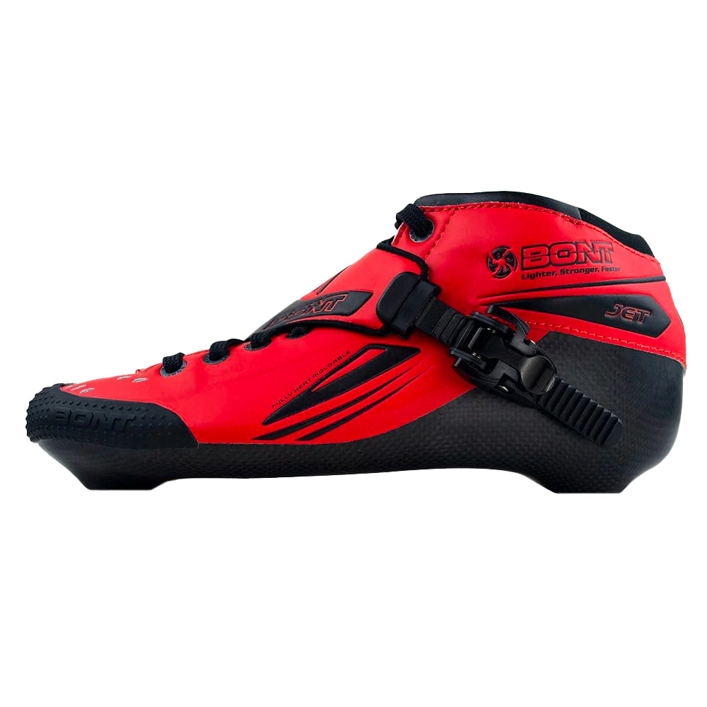 Bont Jet 195 Inline Speed Boot Matte Red — TryFitCore