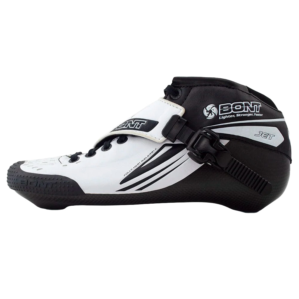 Bont Jet 195 Inline Speed Boot White/Black — TryFitCore