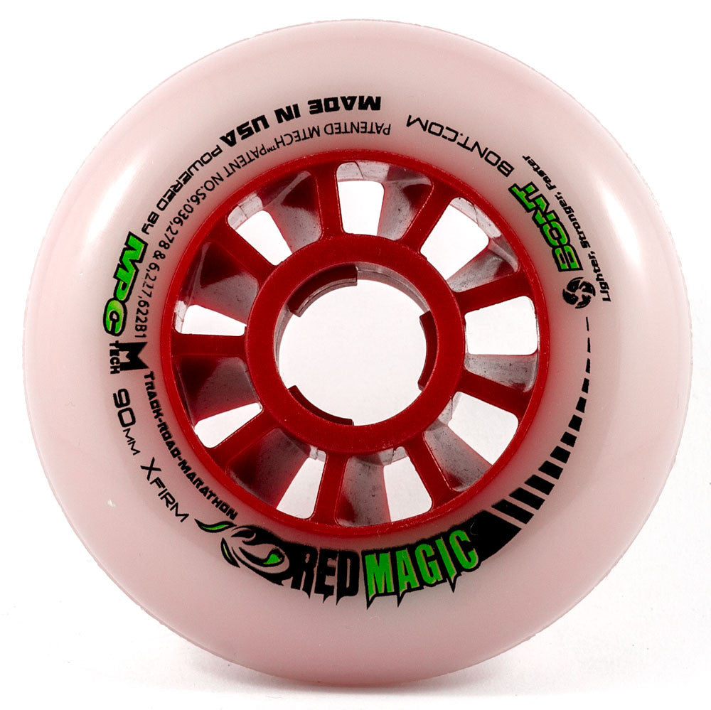 Bont Red Magic 90mm Inline Speed Skate Wheel — TryFitCore