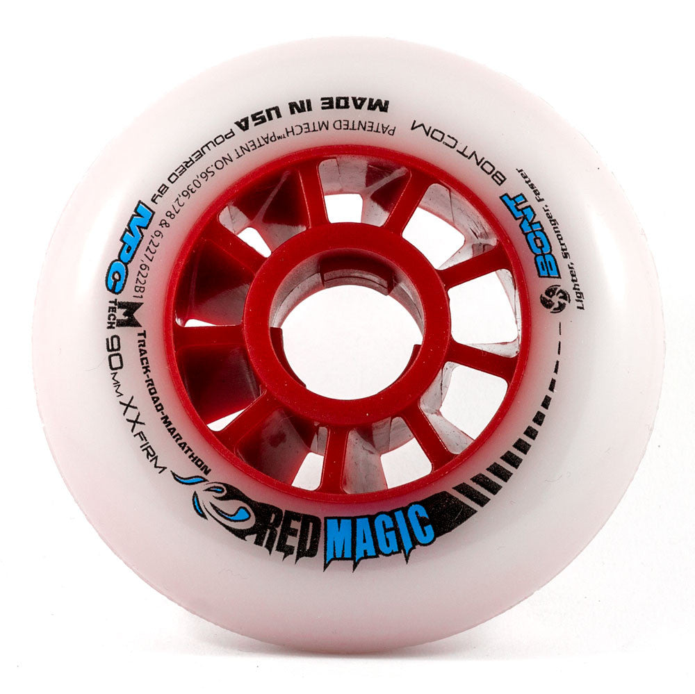 Bont Red Magic 90mm Inline Speed Skate Wheel
