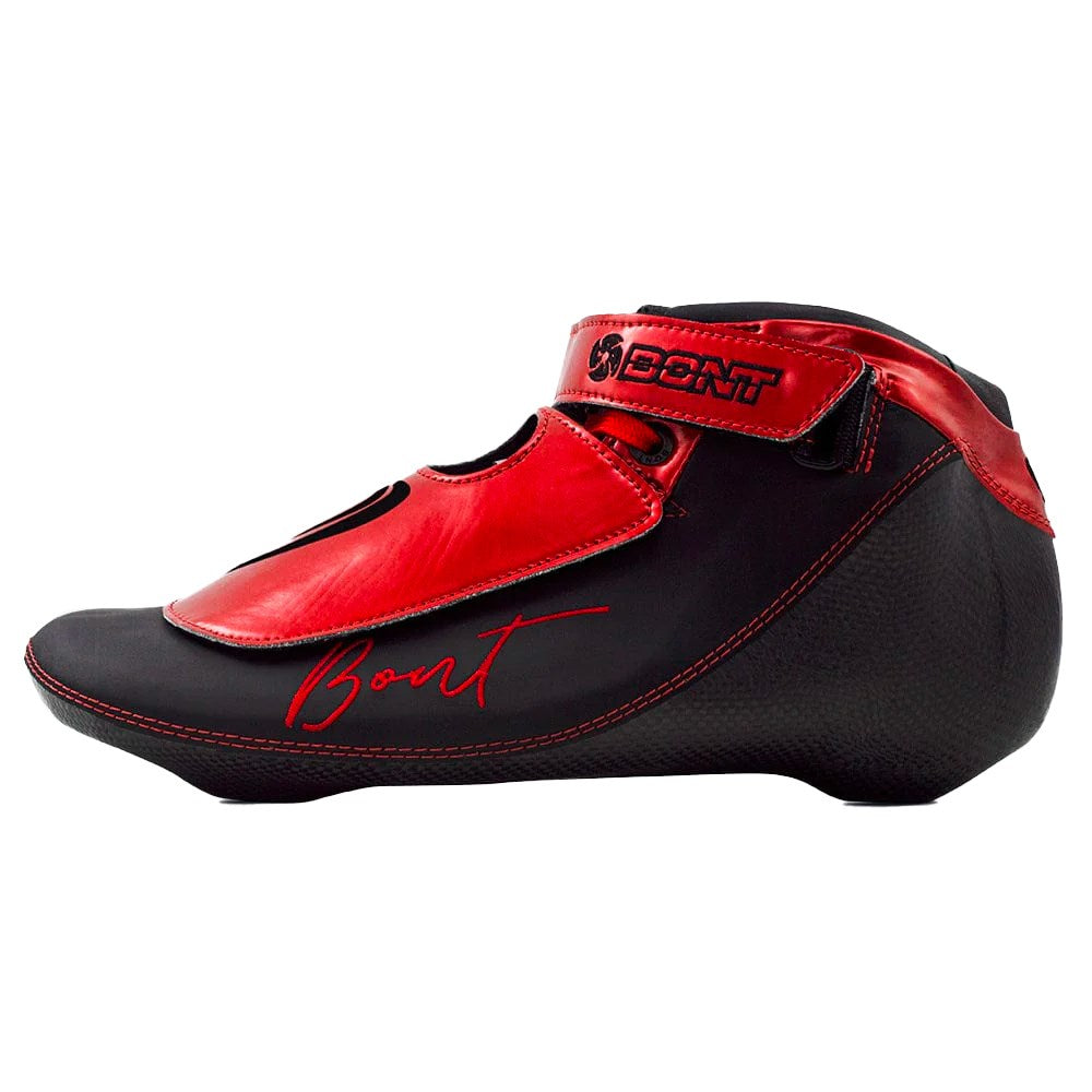 Bont BNT BOA Short Track Boot Black/Shiny Red — TryFitCore