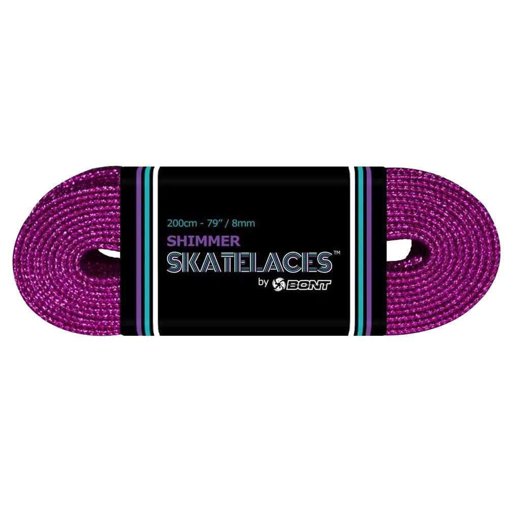 Bont Shimmer Waxed Lace Flamingo Pink 8mm — TryFitCore