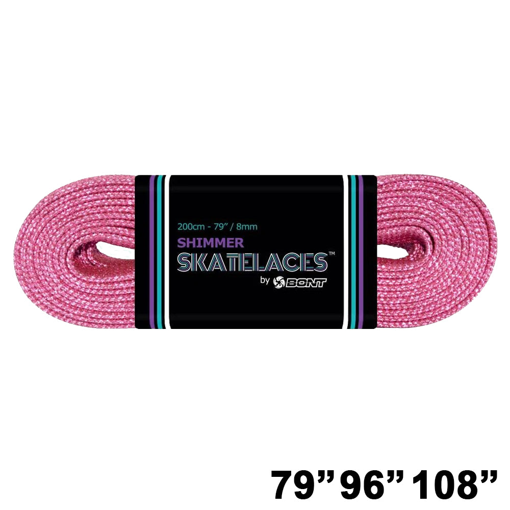 Bont Shimmer Waxed Lace Jelly Bean Pink 8mm — TryFitCore