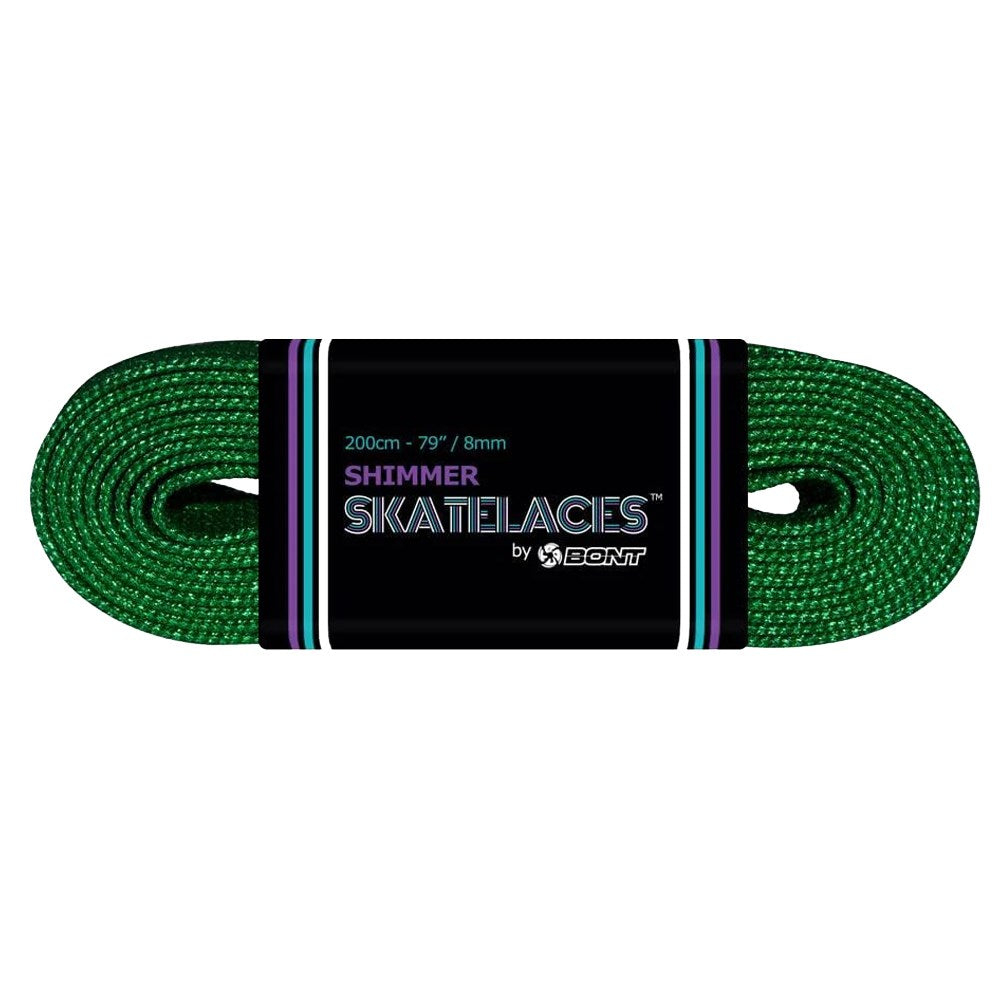 Bont Shimmer Waxed Lace Tinkerbell Green 8mm — TryFitCore