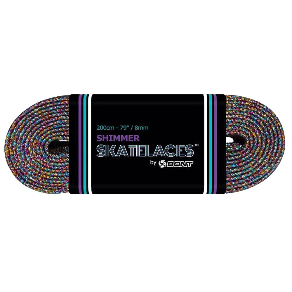 Bont Shimmer Waxed Lace Unicorn Rainbow 8mm — TryFitCore