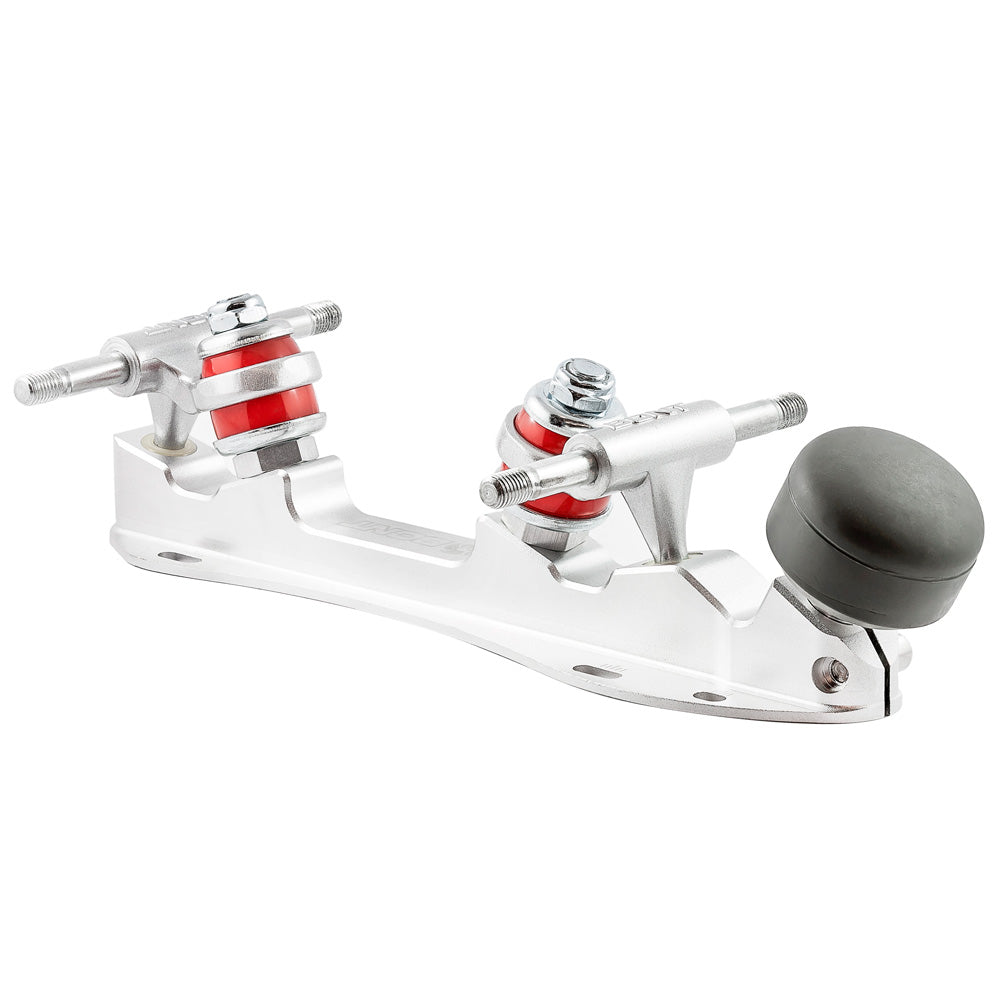 Bont Tracer Quad Derby Plate Silver — TryFitCore