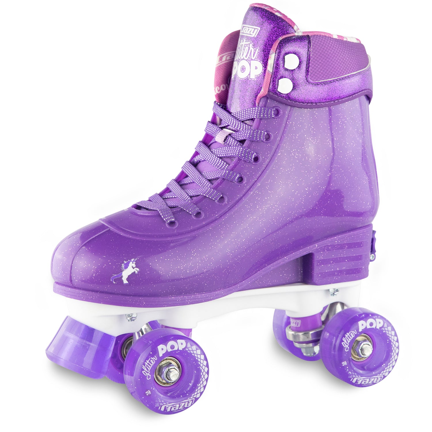 Crazy Glitter POP Size Adjustable Roller Skate — TryFitCore