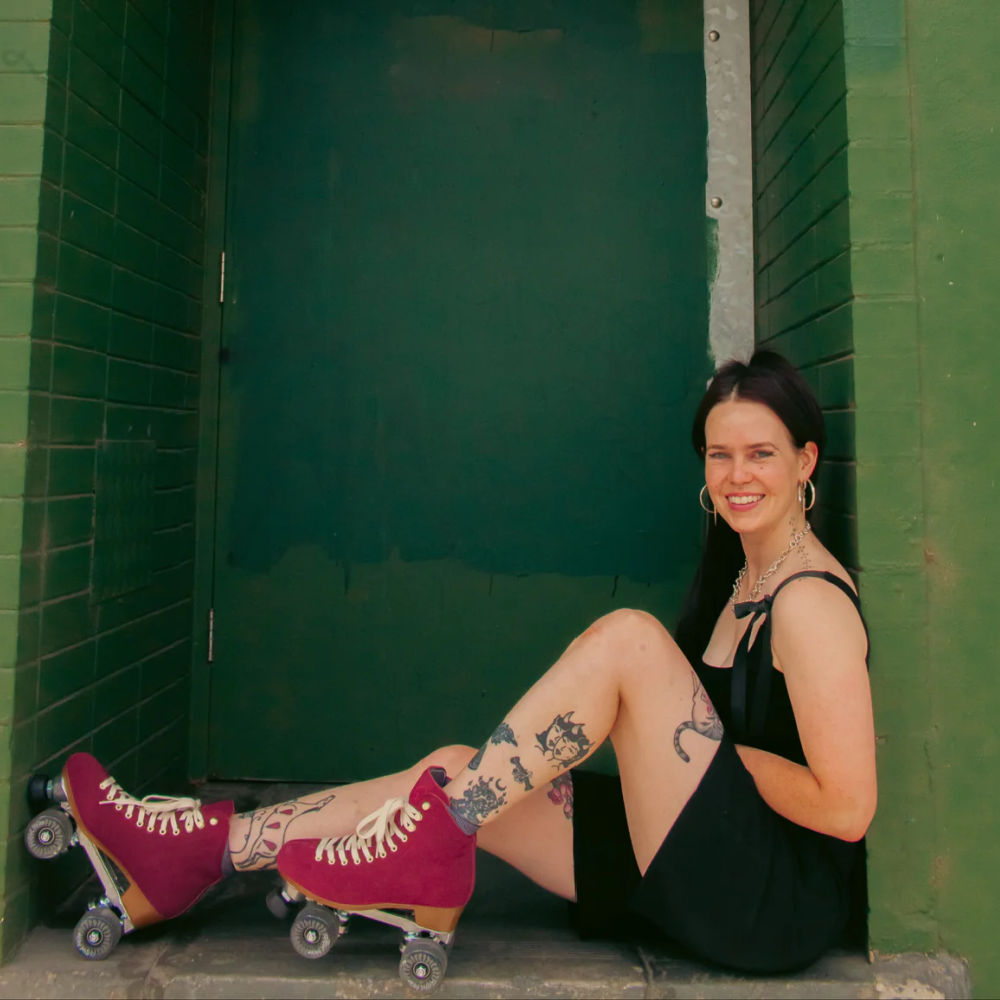 Chuffed Wanderer Skate - Burgundy