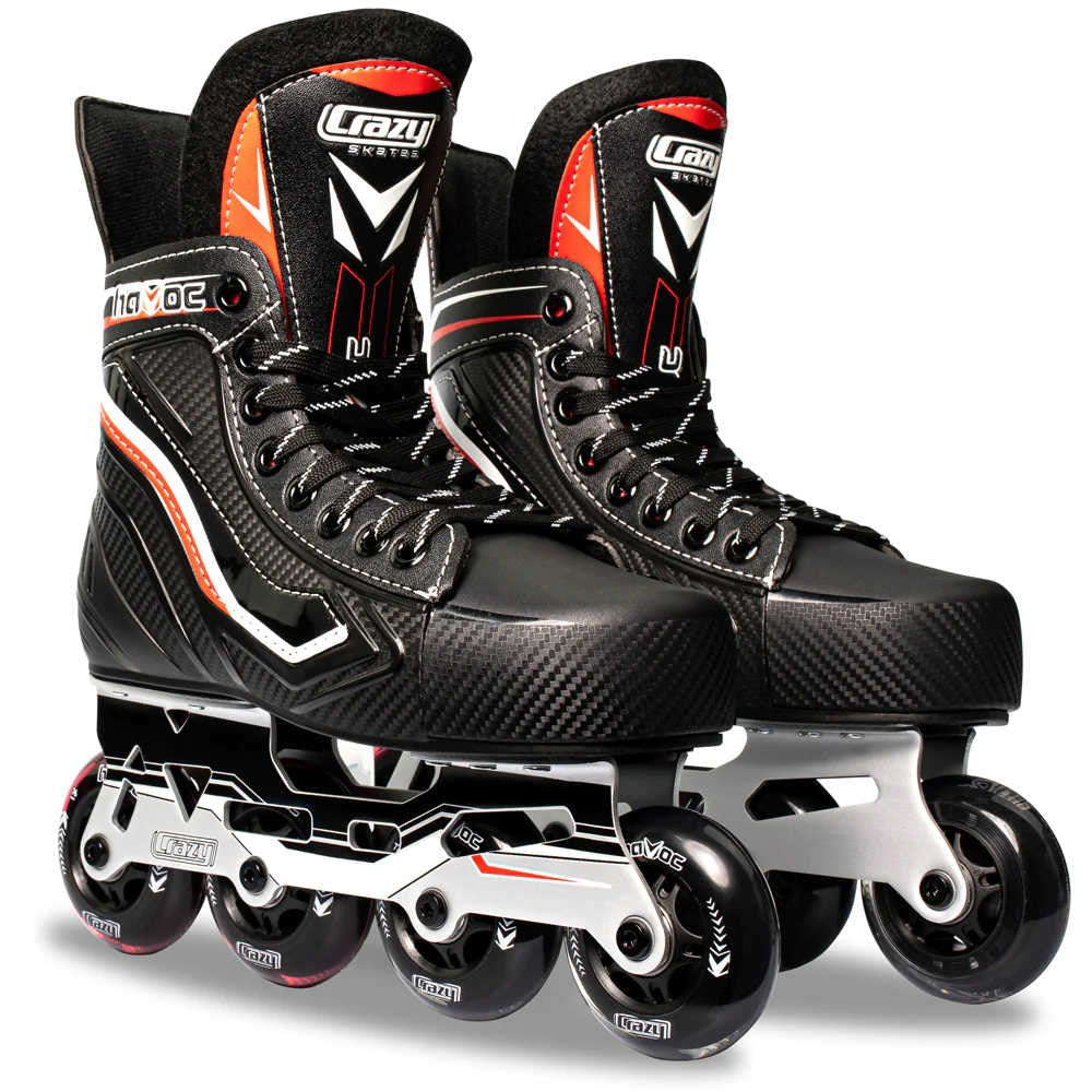 Crazy Havoc Adjustable Inline Hockey Skates