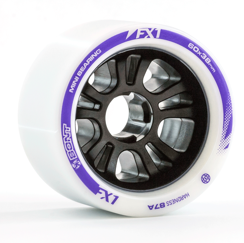 Bont FX1 60mm Quad Wheels - 4 pack