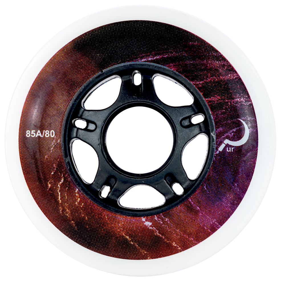 Ground Control UR Nebula 80mm Inline Skate Wheels - 4 pack