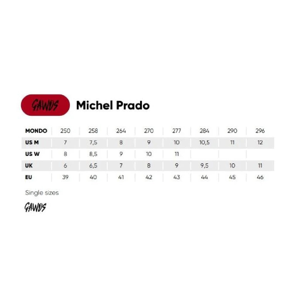 Gawds Michel Prado II Pro Aggressive Skate