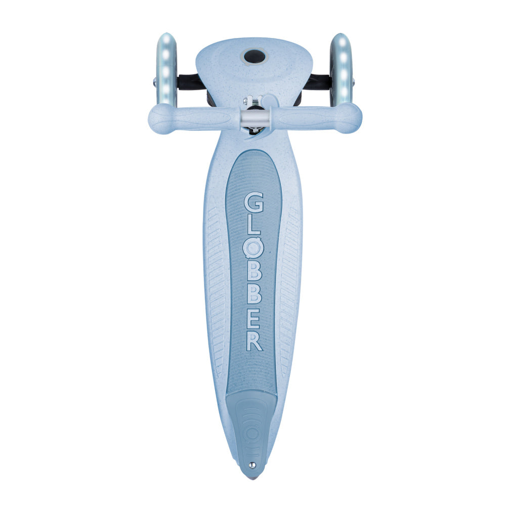 Globber Junior Ecologic Foldable Lights Scooter