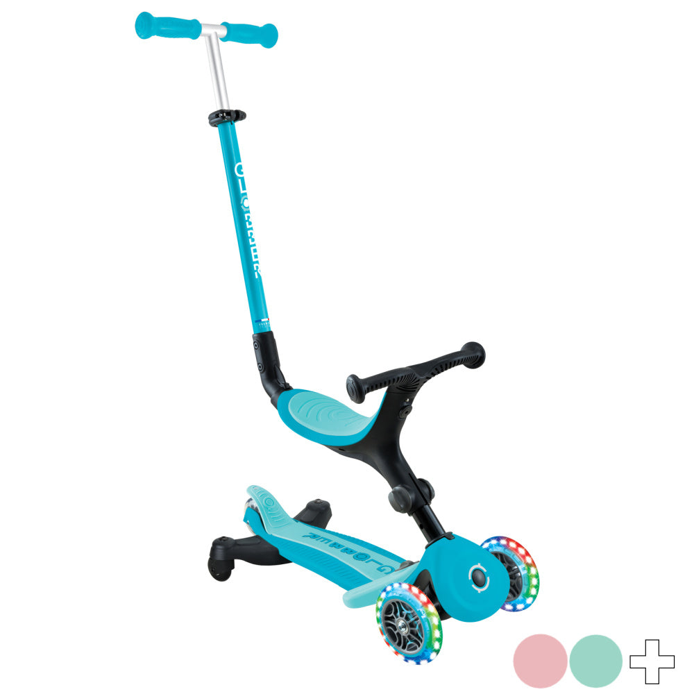 Globber Go Up Active Lights 360 Foldable Scooter