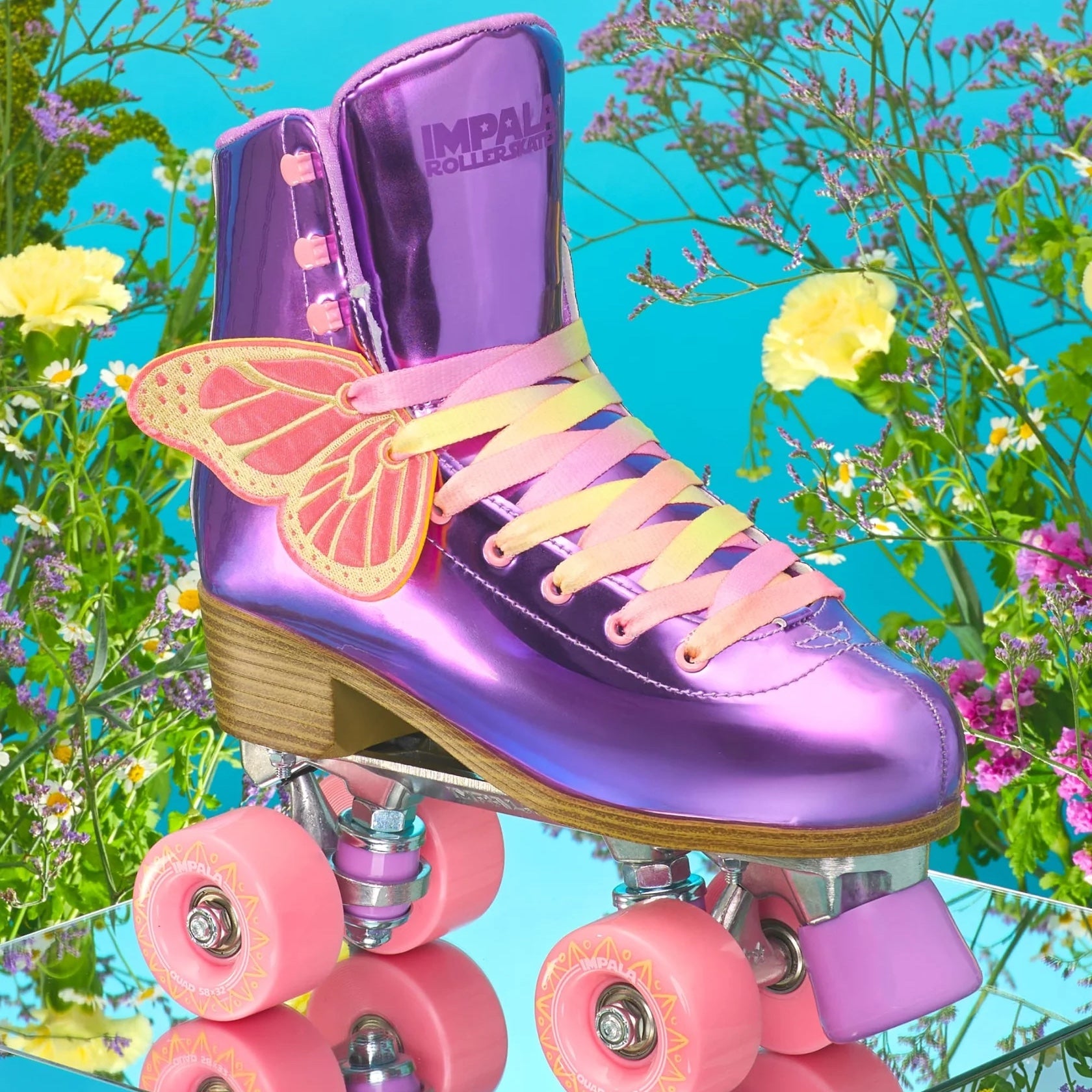 Impala Quad Roller Skates - Lavender Flutter