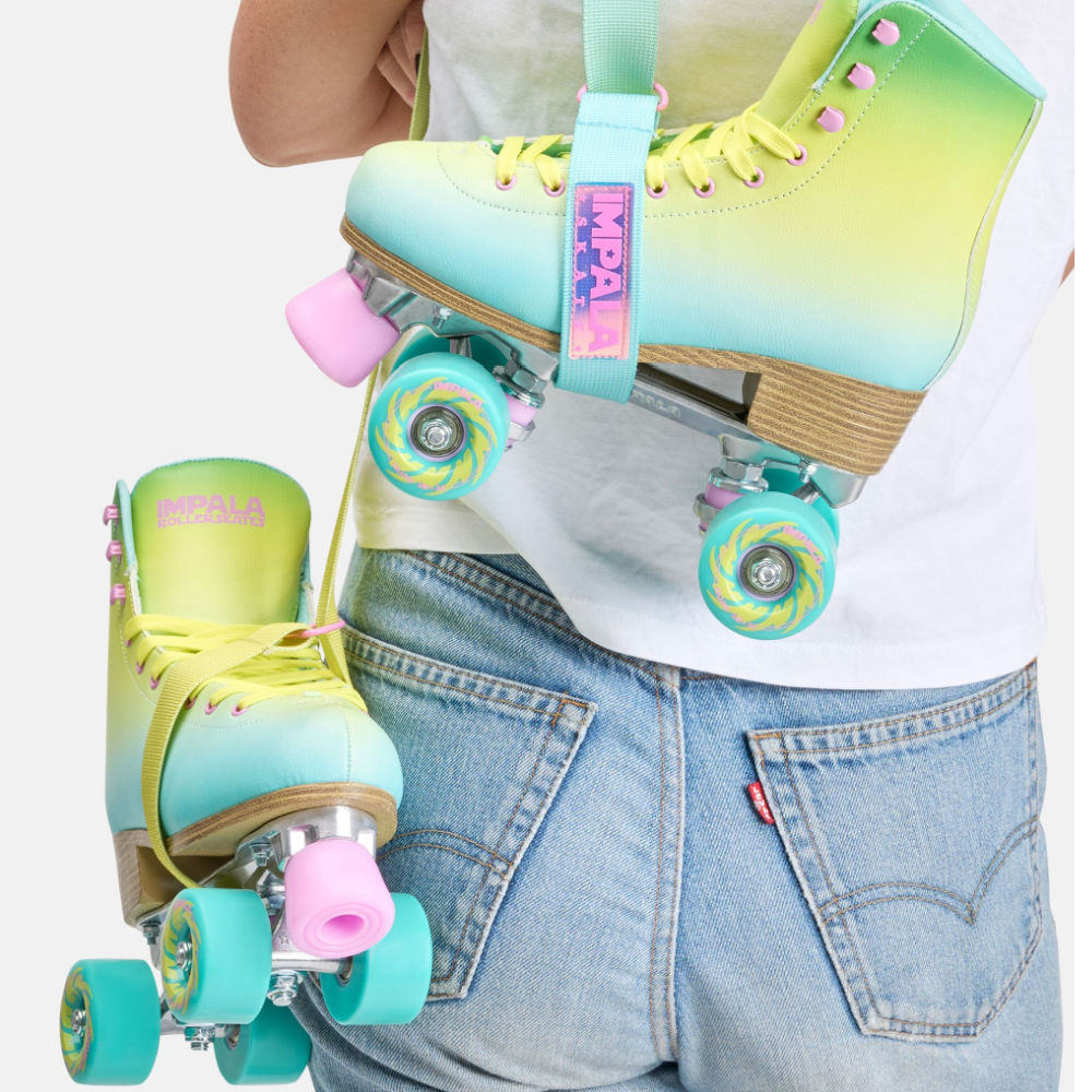 Impala Skate Carry Strap - Lime Spritzer
