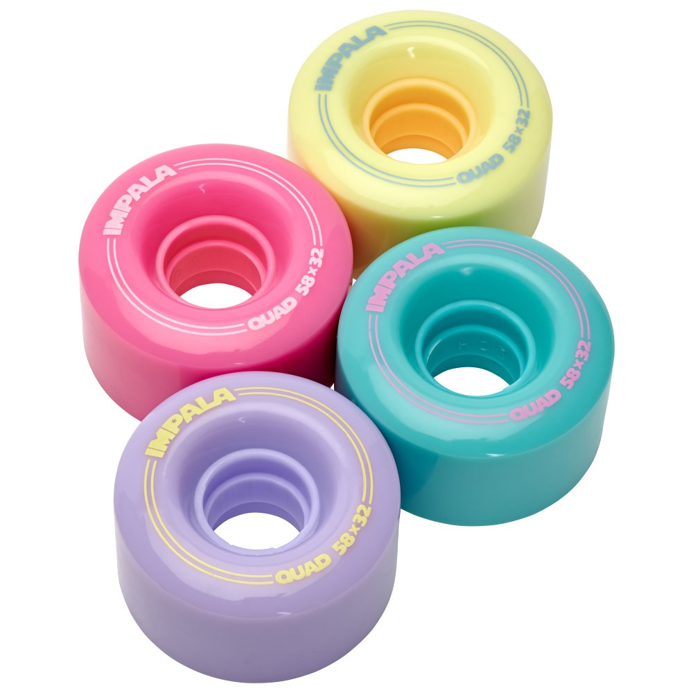 Impala Quad 58mm/82a Multi Coloured Wheels - 4 pack — TryFitCore