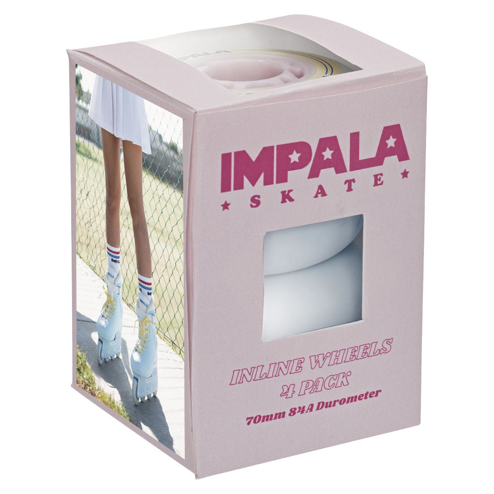 Impala 70mm Inline Skate Wheels - 4 pack