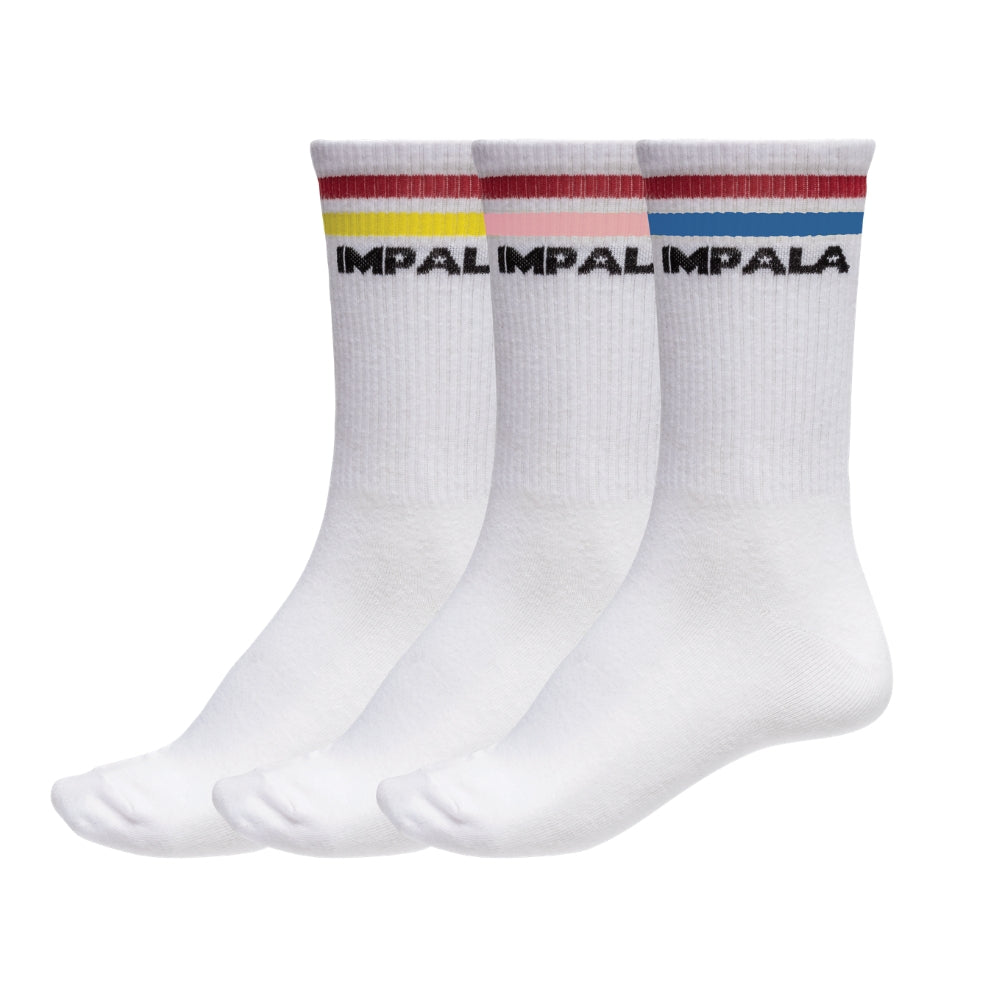 Impala Stripe Skate Socks 3 Pack — TryFitCore