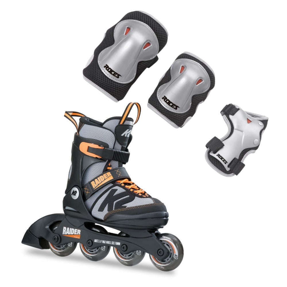 K2 Raider Tripack Inline Skate Bundle — TryFitCore