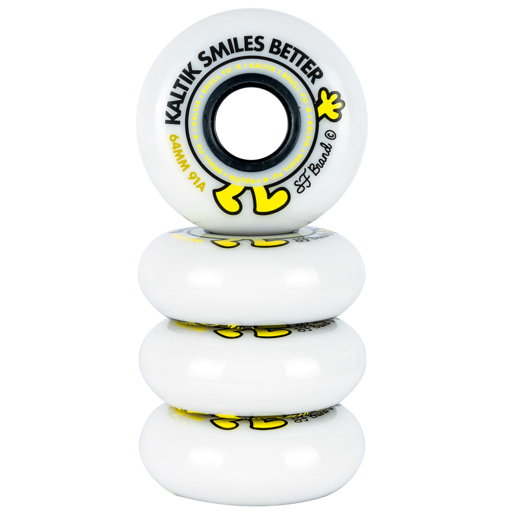 Kaltik x S.F 64mm Inline Skate Wheels - 4 Pack