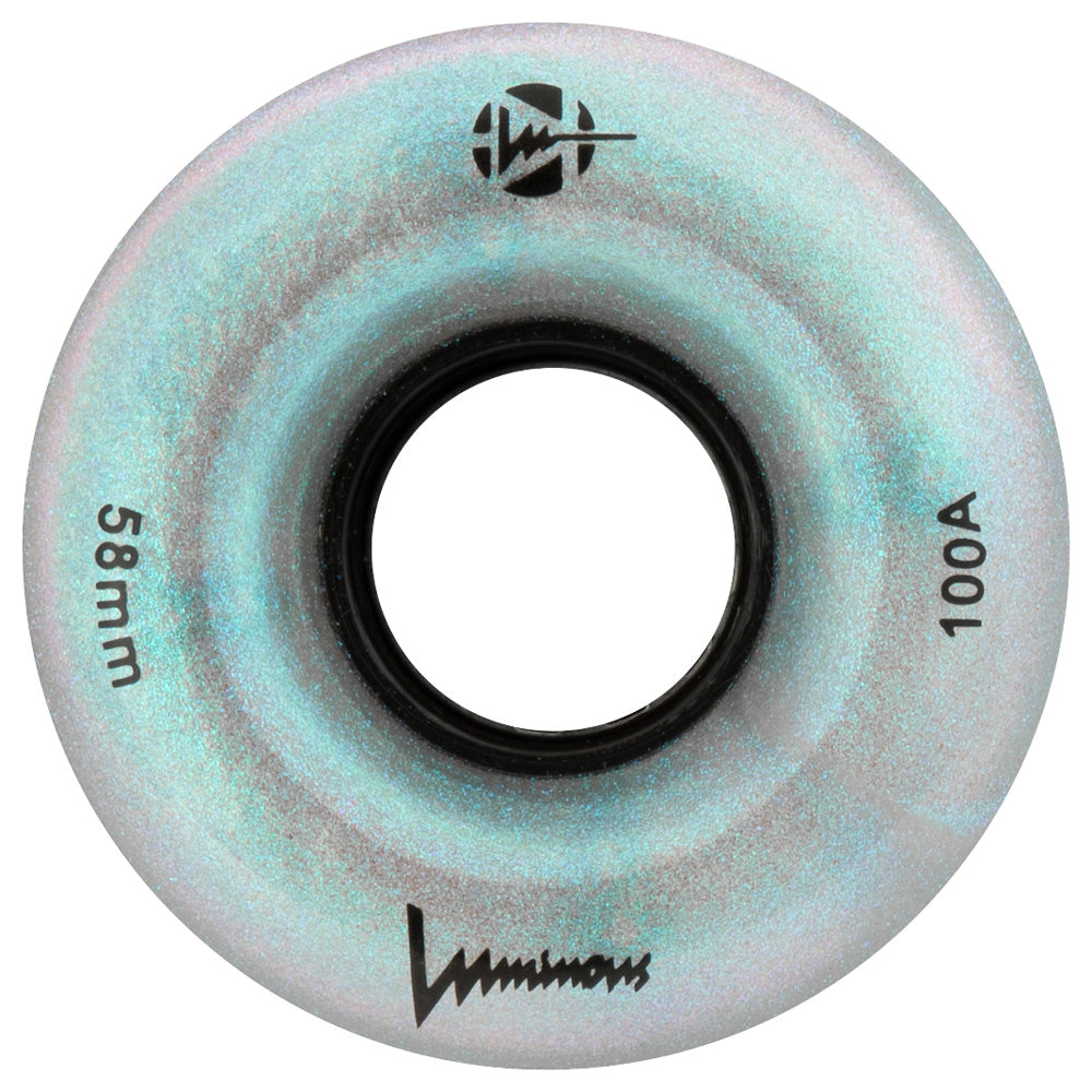 Luminous 58mm LED Glitter Light Up Quad Wheels - 4pack — TryFitCore