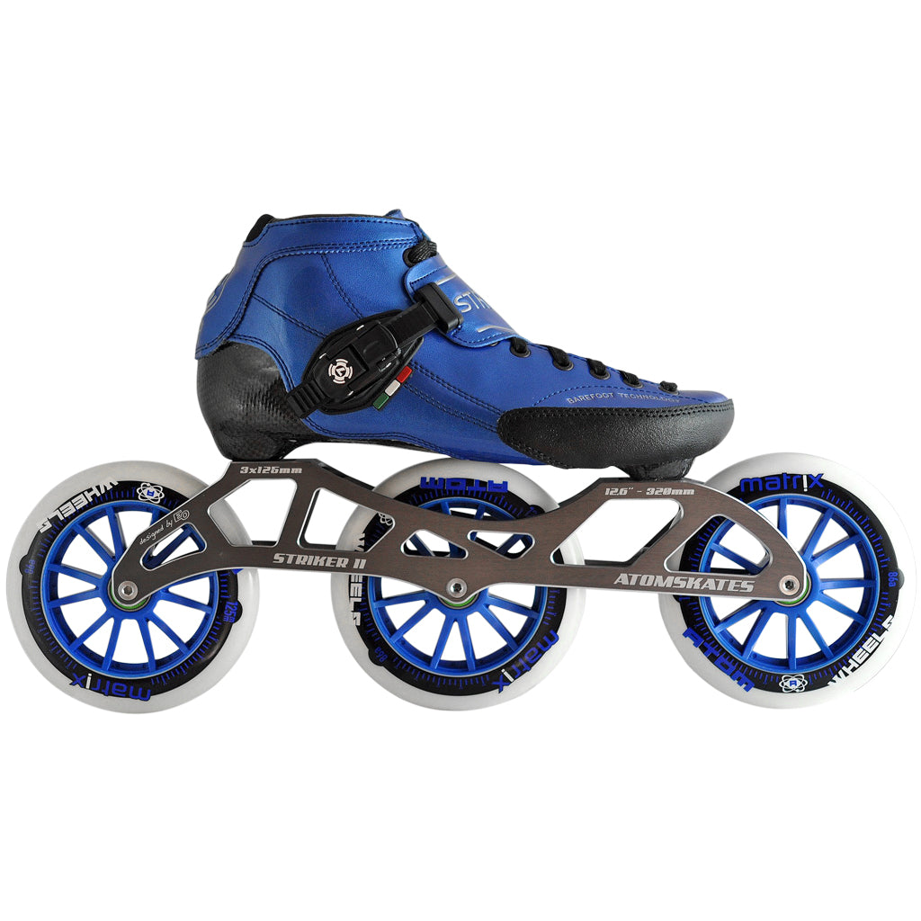 Luigino Strut 3 x 125mm Inline Speed Skate Package