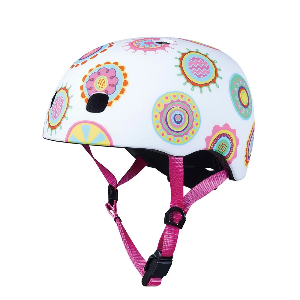 Micro Kids LED Pattern Adjustable Scooter Helmet