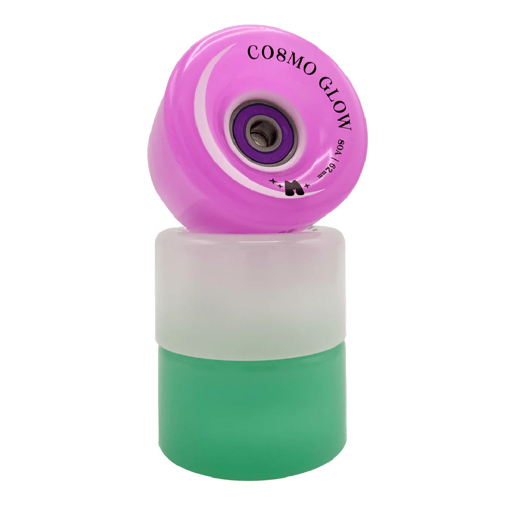 Moxi Cosmo Glow 62mm Light Up Wheels - 4 pack