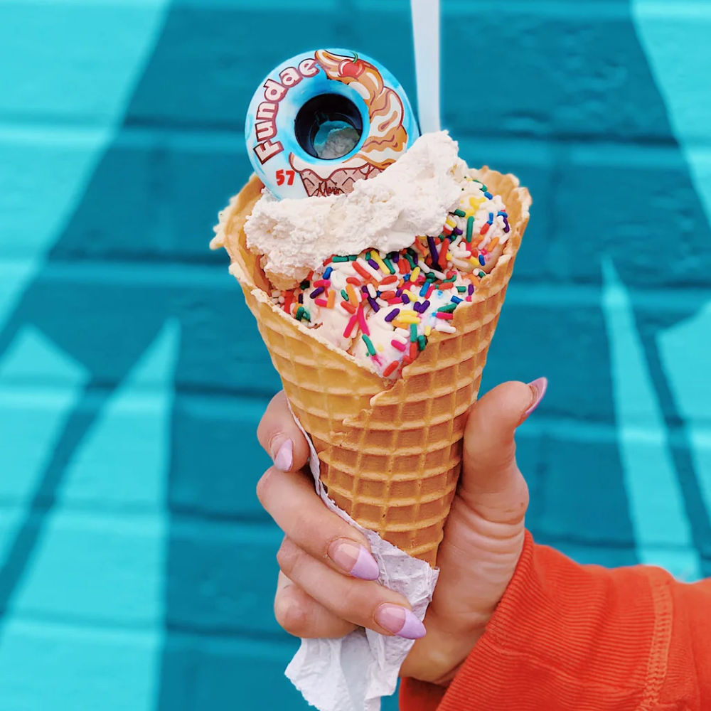 Moxi Fundae 57mm Quad Wheels-  4 pack