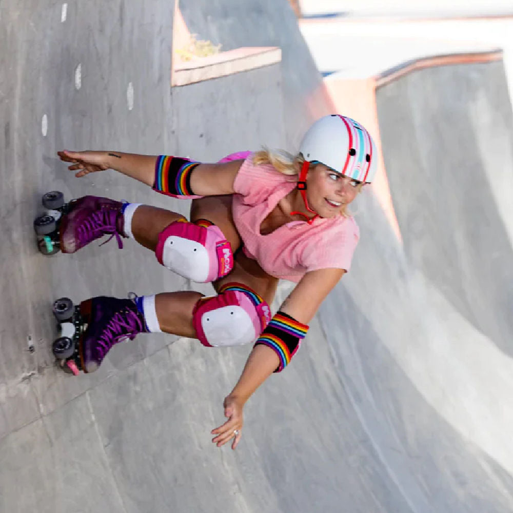 Triple 8 Sweatsaver Helmet - Moxi Stripey