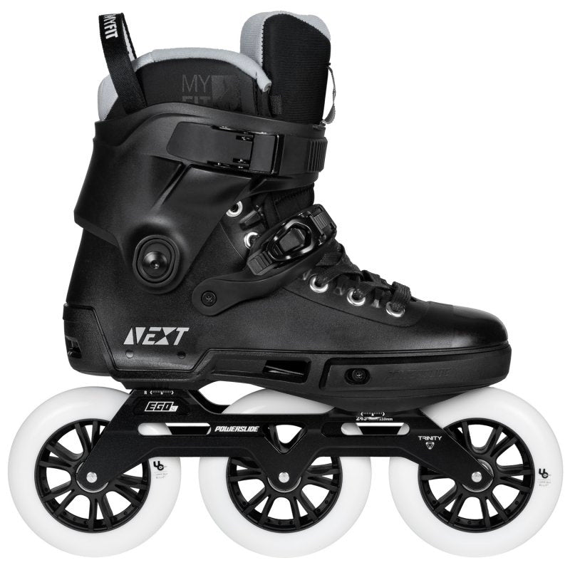 Powerslide Next Pro Black 110mm Inline Skate — TryFitCore