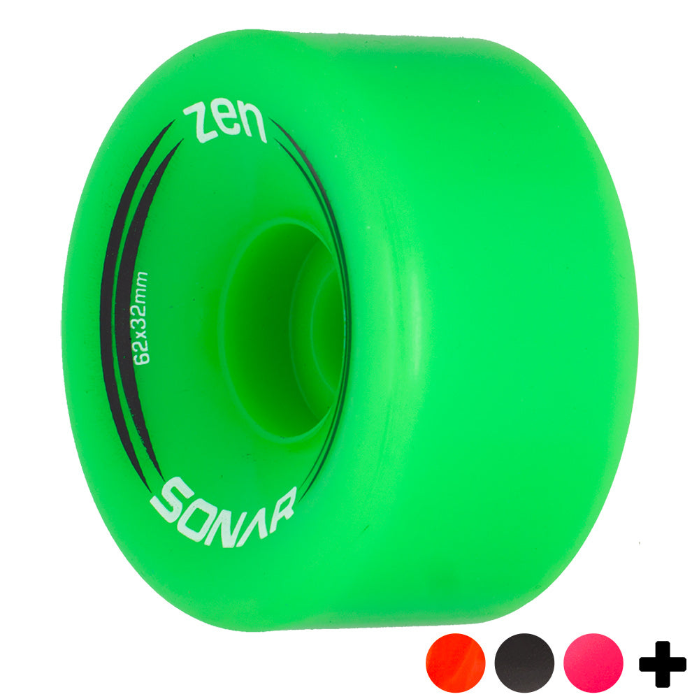 Radar Zen 62mm Quad Wheels - 4 Pack