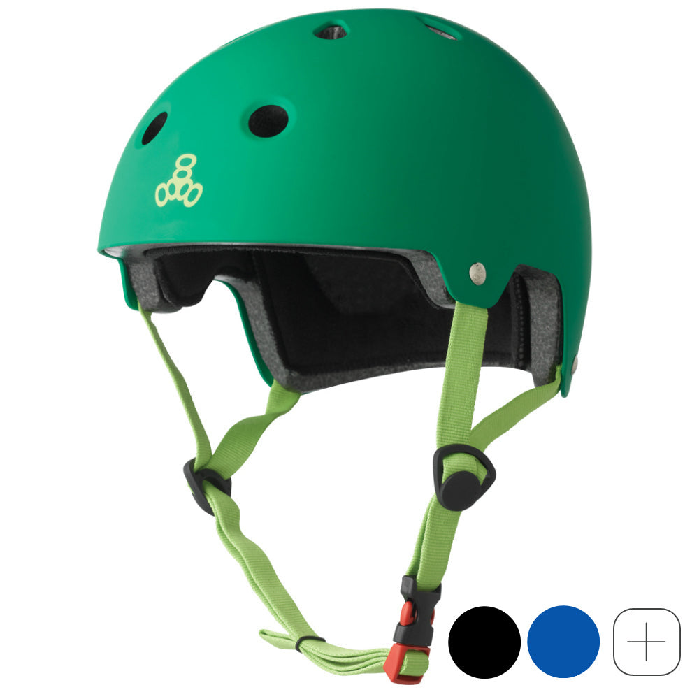 Triple 8 Sweatsaver Brainsaver BIKE Helmet Rubber