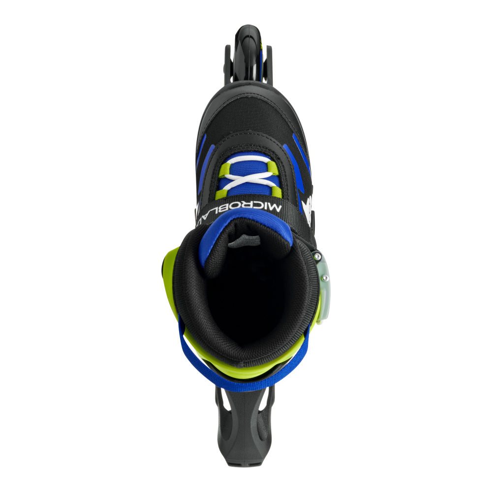 Rollerblade Microblade Size Adjustable Inline Skate - Black/Blue