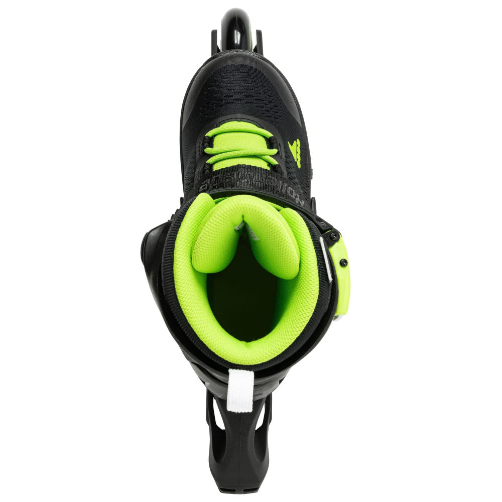 Rollerblade Microblade Adjustable Skate - Black/Green