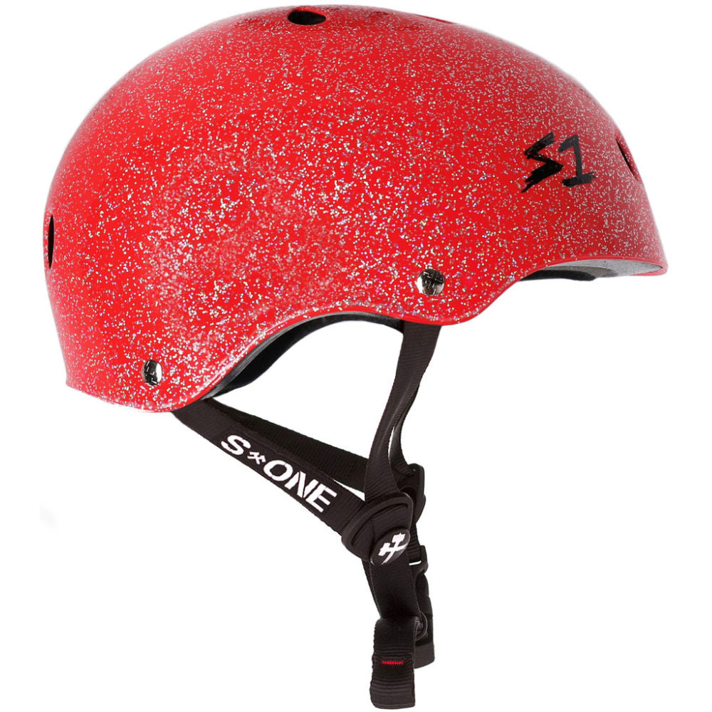 S-One Lifer Helmet - Glitter Red