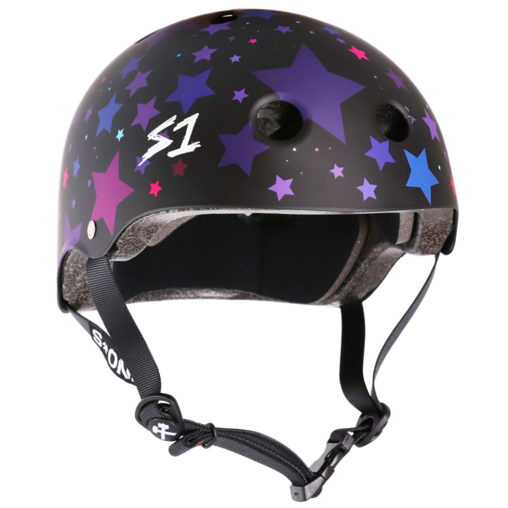 S-One Lifer Helmet - Matte Black with Stars — TryFitCore