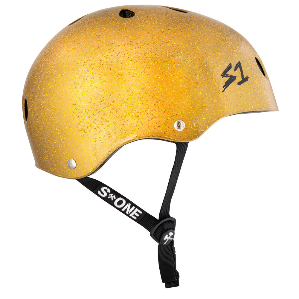 S-One Lifer Helmet - Gold Glitter