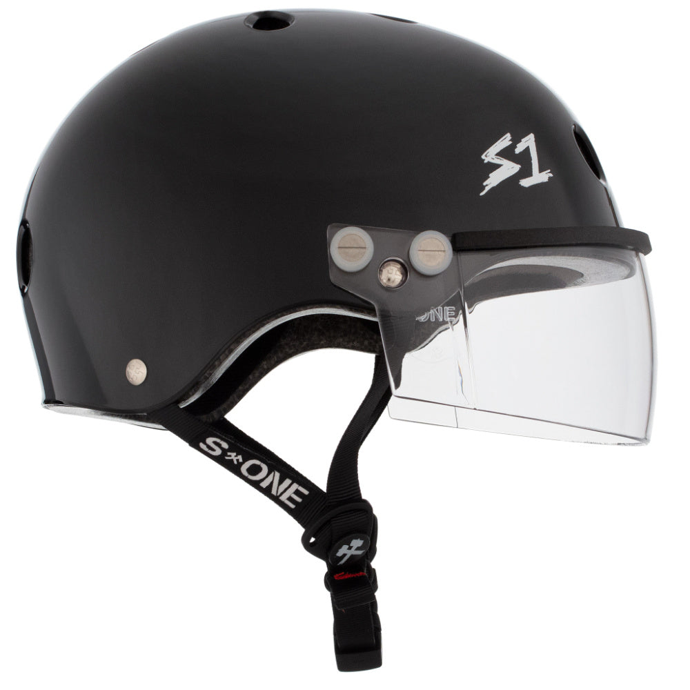 S-One Lifer Visor Helmet - Gloss Black
