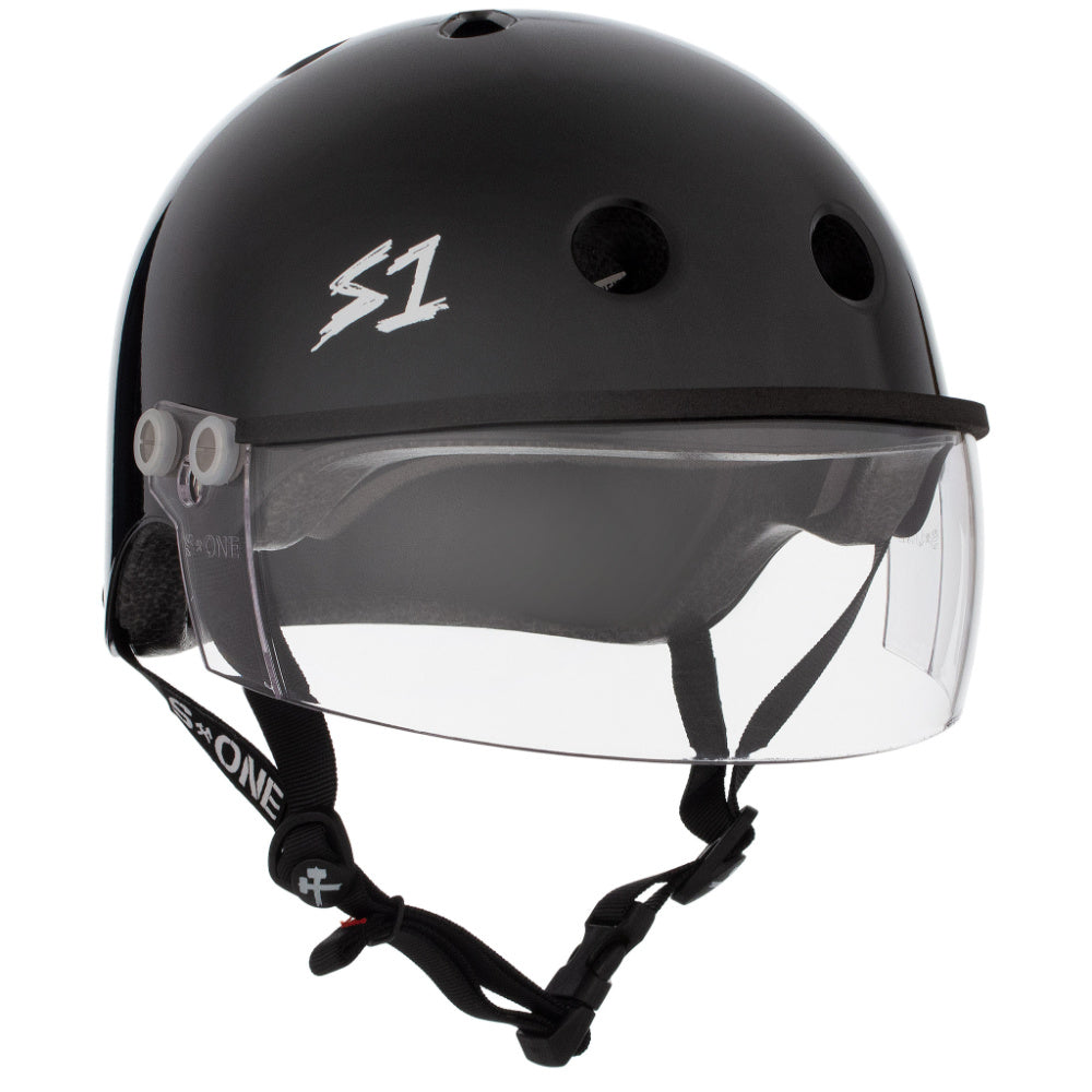 S-One Lifer Visor Helmet - Gloss Black — TryFitCore