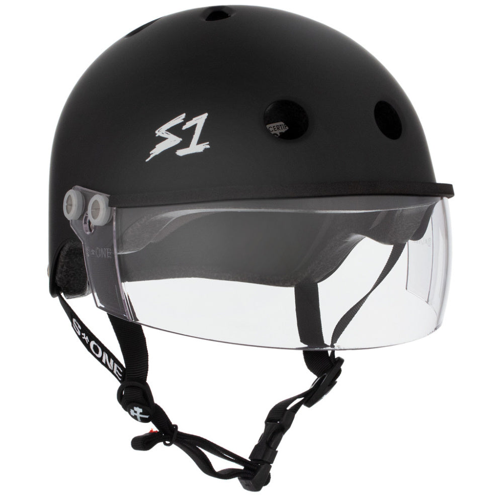 S-One Lifer Visor Helmet - Matte Black — TryFitCore